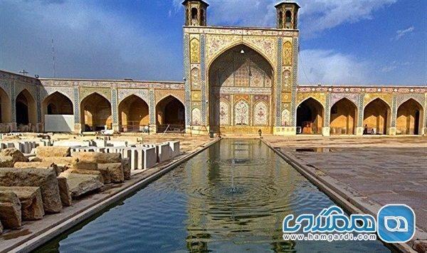 مسجد وکیل شیراز به شبکه فاضلاب شهری متصل می شود