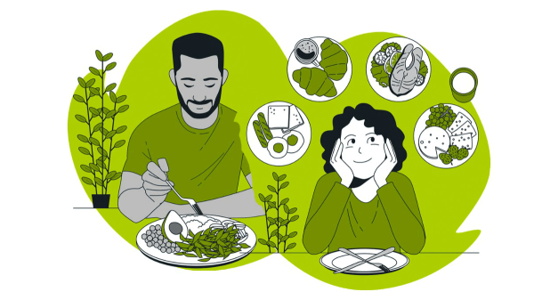 تغذیه آگاهانه: راهنمای جامع برای داشتن رابطه سالم با غذا